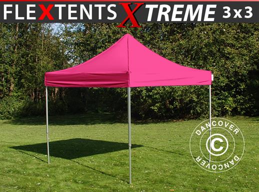 Quick-up telt FleXtents Xtreme 50 3x3m Rosa