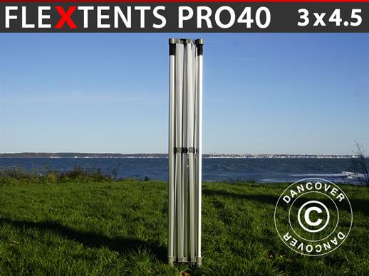 Alumīnija rāmis priekš saliekamas nojumes FleXtents PRO 3x4,5m, 40mm
