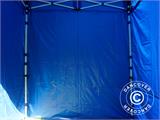 Tenda Dobrável FleXtents Basic, 2x2m Azul, incl. 4 paredes laterais