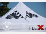 Namiot ekspresowy FleXtents PRO z pełnym zadrukiem cyfrowym, 2x2m