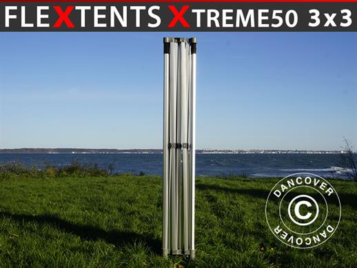 Aluminiumram för snabbtält FleXtents Xtreme 50 3x3m, 50mm