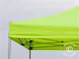 Brzo sklopivi paviljon FleXtents PRO 4x4m Neon žuta/zelena