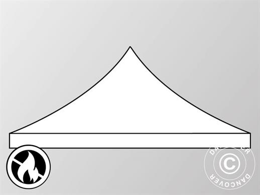 Copertura del tetto per il Gazebo pieghevole FleXtents 3x6m, Bianco, Ignifugé