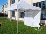 Vouwtent/Easy up tent FleXtents PRO 3x3m met bijgevoegd 4 stukken friesprint 21x200cm