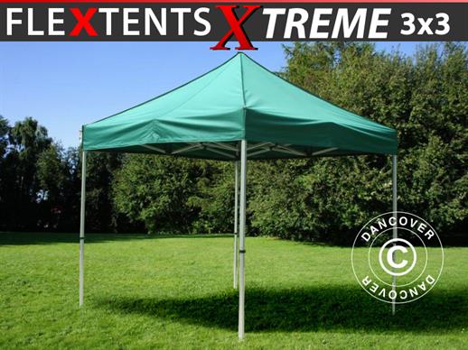 Snabbtält FleXtents Xtreme 50 3x3m Grön