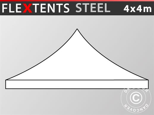 Cobertura de teto para tenda Dobrável da FleXtents Steel e Basic v.3 4x4m, Branco