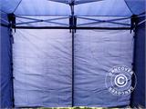 Namiot Ekspresowy FleXtents PRO Steel 3x3m Ciemny niebieski, mq 4 ściany boczne