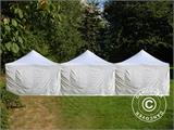 Namiot ekspresowy FleXtents® Steel 12x6m Biały, 8 ścian bocznych w komplecie