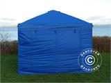 Vouwtent/Easy up tent FleXtents Light 3x3m Blauw, inkl. 4 Zijwanden NOG SLECHTS 1 ST.