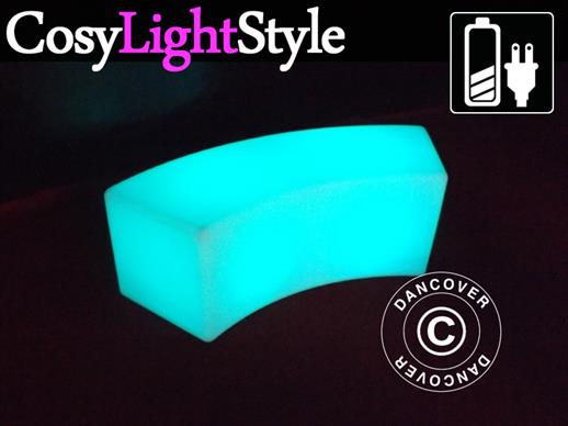 LED-soffa Glow 120x43x43cm 