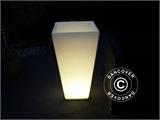 LED-bloempot, groot, 89cm(H) NOG SLECHTS 1 ST.