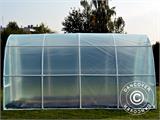 Polytunnel Greenhouse 130, 2.2x4x1.9 m, 8.8 m², Transparent