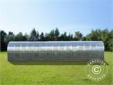 Kasvihuone polykarbonaatti TITAN Arch 320, 30m², 3x10m, Hopea