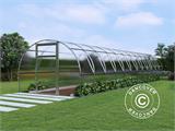Greenhouse polycarbonate TITAN Arch 280, 36 m², 3x12 m, Silver