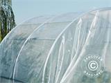 Polytunnel greenhouse 3x7.5x2 m, 22.5 m², Transparent