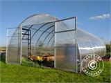 Greenhouse polycarbonate, Strong NOVA 32 m², 4x8 m, Silver