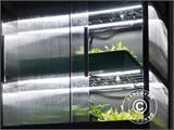 Smartes Gewächshaus/Treibhaus aus Polycarbonat Sprout S10 4-Season, Harvst, 0,64x0,5x1,5m, Schwarz
