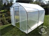Polytunnel Greenhouse SEMI PRO 2x3.75x2 m, Transparent