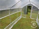 Polytunnel Greenhouse SEMI PRO Plus 3x8.75x2.15 m, Transparent