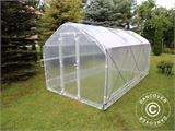 Polytunnel Greenhouse SEMI PRO Plus 4x15x2.40 m, Transparent ONLY 1 PCS. LEFT