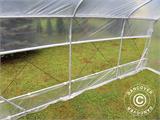 Polytunnel Greenhouse SEMI PRO Plus 4x15x2.40 m, Transparent ONLY 1 PCS. LEFT
