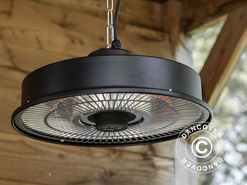 Hanging Patio Heater 1500 W Rc, Patio Ceiling Fan With Heater