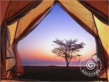 Bell Tent for glamping, TentZing®, 4x4 m, 4 Persons, Sand