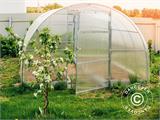 Greenhouse Polycarbonate, Strong 18 m², 3x6 m, Silver