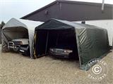 Storage tent PRO 2.4x2.4x2 m PE, with ground cover, Grey