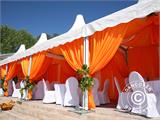 Tenda para festas Pagoda PartyZone 6x6 m PVC