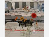 Marquee Exclusive 6x12 m PVC, "Arched", White