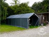 Capannone tenda PRO 8x12x4,4m PVC, Verde