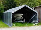 Noliktavas telts PRO 8x12x4,4m PVC, Zaļš