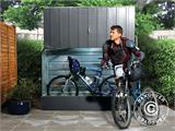Pyörävaja, Bicycle Storage Box, Trimetals, 1,96x0,89x1,33m, Antrasiitti