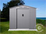 Caseta de jardin 2,13x1,91x1,90m ProShed®, Aluminio Gris