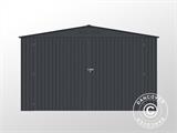 Metalna garaža 3,8x5,4x2,32m ProShed®, Antracit