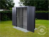 Caseta de jardin/Armario de metal 1,6x0,85x1,8m, ProShed®, Antracita