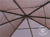 Tenda gazebo Milena, 3,3x3,3m, Antracite/Cinza