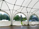 Kopułowy namiot imprezowy Multipavillon 6x9m, Biały