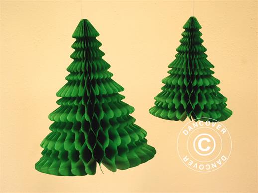 Kärgstruktuuri Jõulupuu, 40 cm, Roheline, 10 tk.