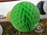 Honeycomb ball, 30cm, Grå, 10 stk. 