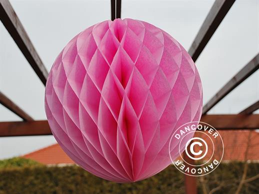 Honeycomb Ball, 50cm, Rosa, 10 stk