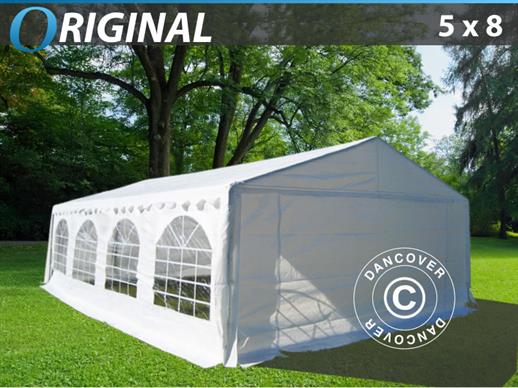 Demo: Tente de réception Original 5x8 m PVC, Blanc