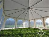 Pagode telt Exclusive 6x6 m PVC, Hvit