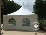 Pagoda šator za zabave PartyZone PRO 5x5m PVC, Bijela