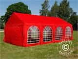 Partytent UNICO 4x8m, Rood