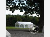 SmartPack 2-in-1 risinājums: Pasākumu telts Original 3x6m, Balta/Lapene 3x3m, Smilšu krāsā