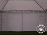 SmartPack solução 2-em-1: Tenda para festas Original 3x6m, Branca/Gazebo 3x3m, Areia