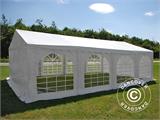 Rozwiązanie SmartPack 2w1: namiot imprezowy Original 5x8m, biały/pawilon ogrodowy 3x3m, piaskowy