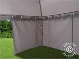 Rozwiązanie SmartPack 2w1: namiot imprezowy Original 5x8m, biały/pawilon ogrodowy 3x3m, piaskowy
